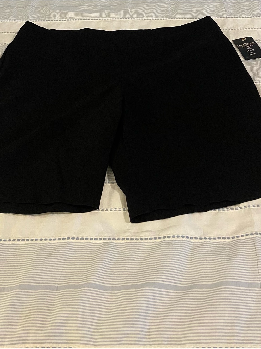 Zac & Rachel Black Stretch Bike Shorts